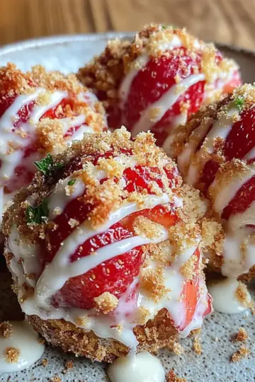 Strawberry Cheesecake Truffle Balls