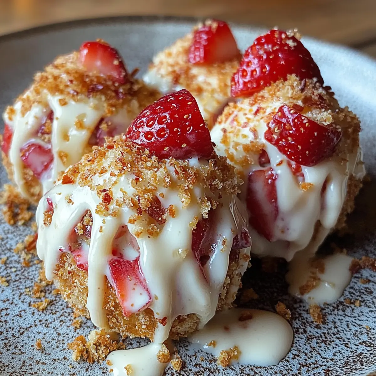 Strawberry Cheesecake Truffle Balls