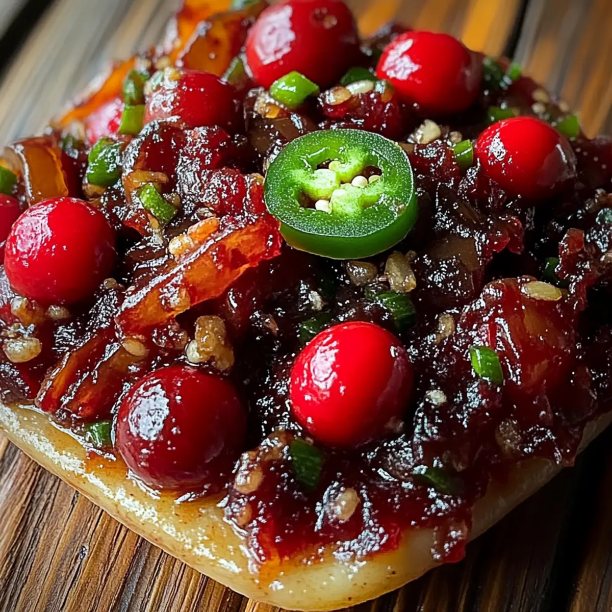 Sweet & Spicy Cranberry Jalapeño Cowboy Candy