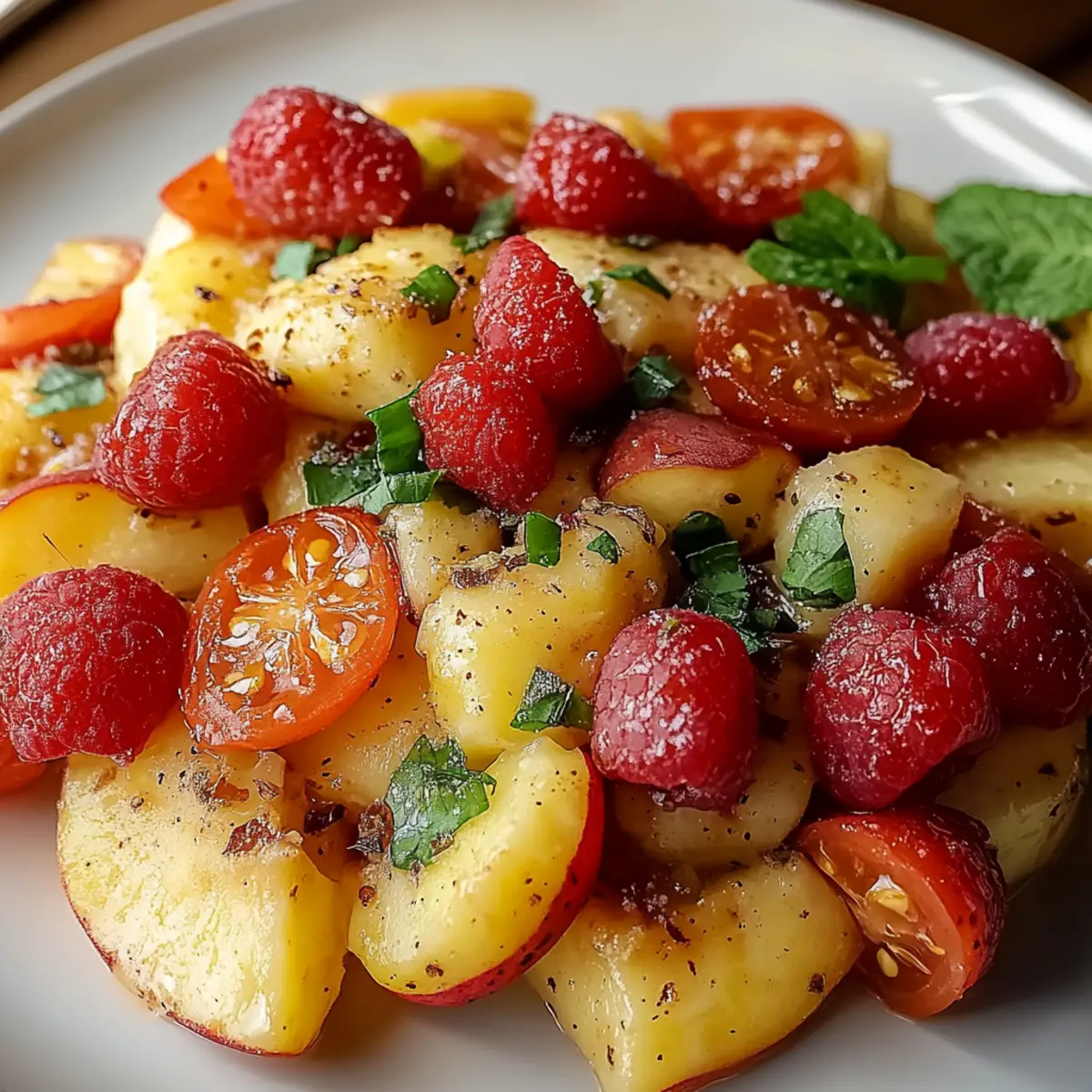 Tropical Fruit Salad with Citrus Zest