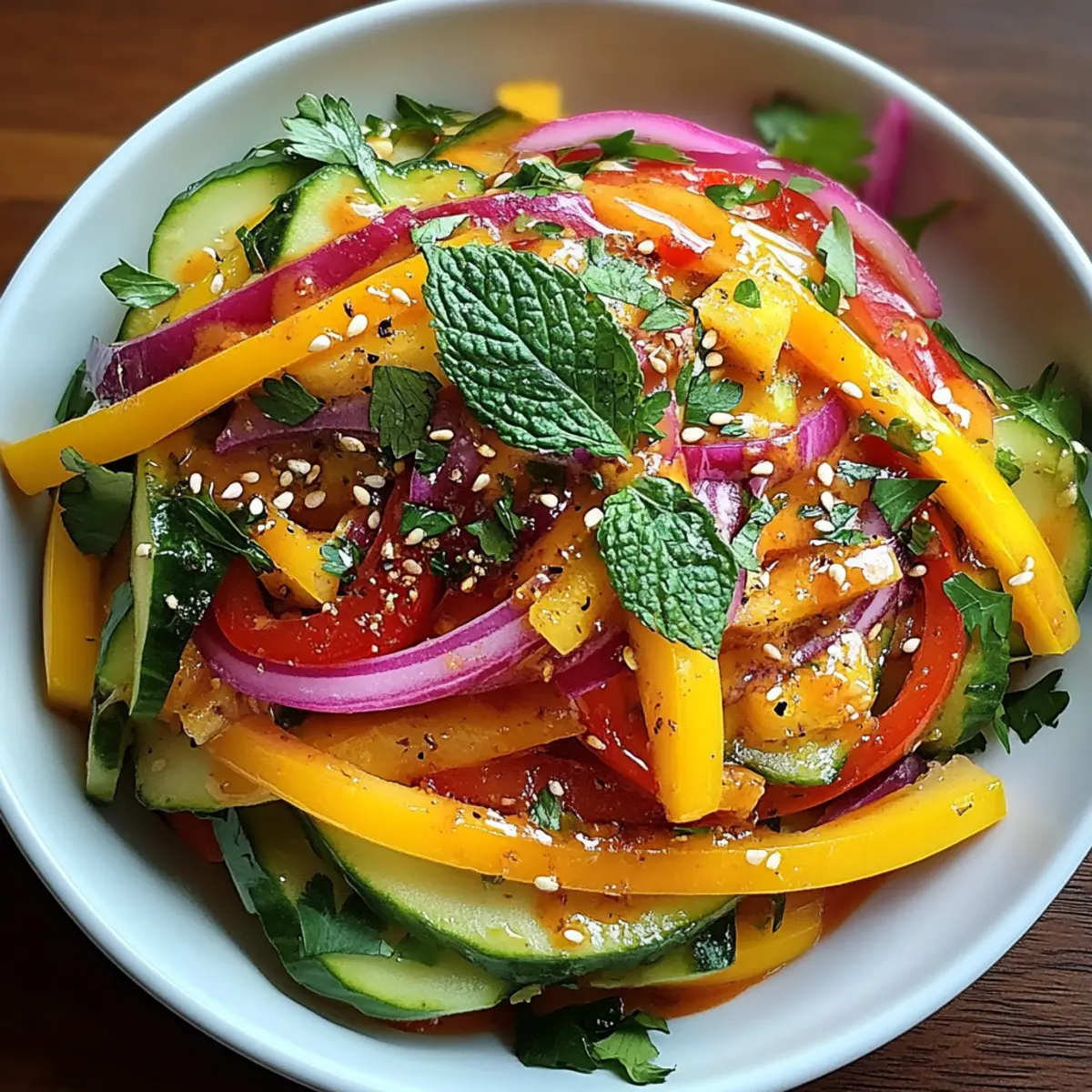 Zesty Thai Mango Salad