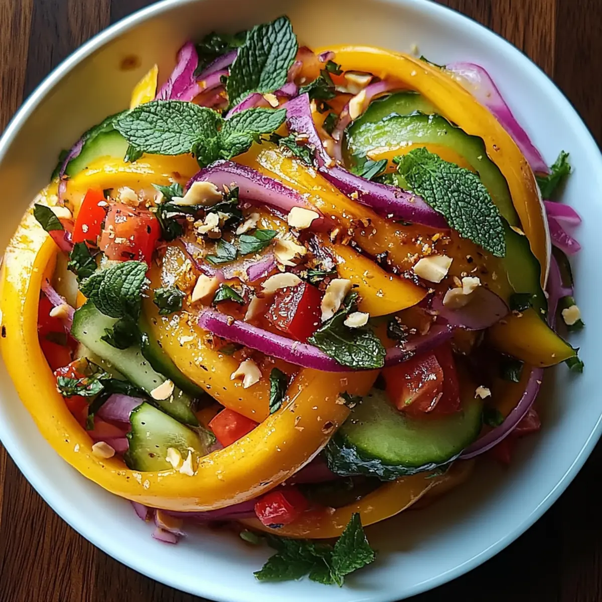 Zesty Thai Mango Salad