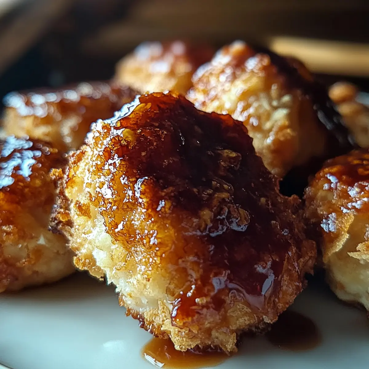 Air Fryer Honey BBQ Chicken Bites