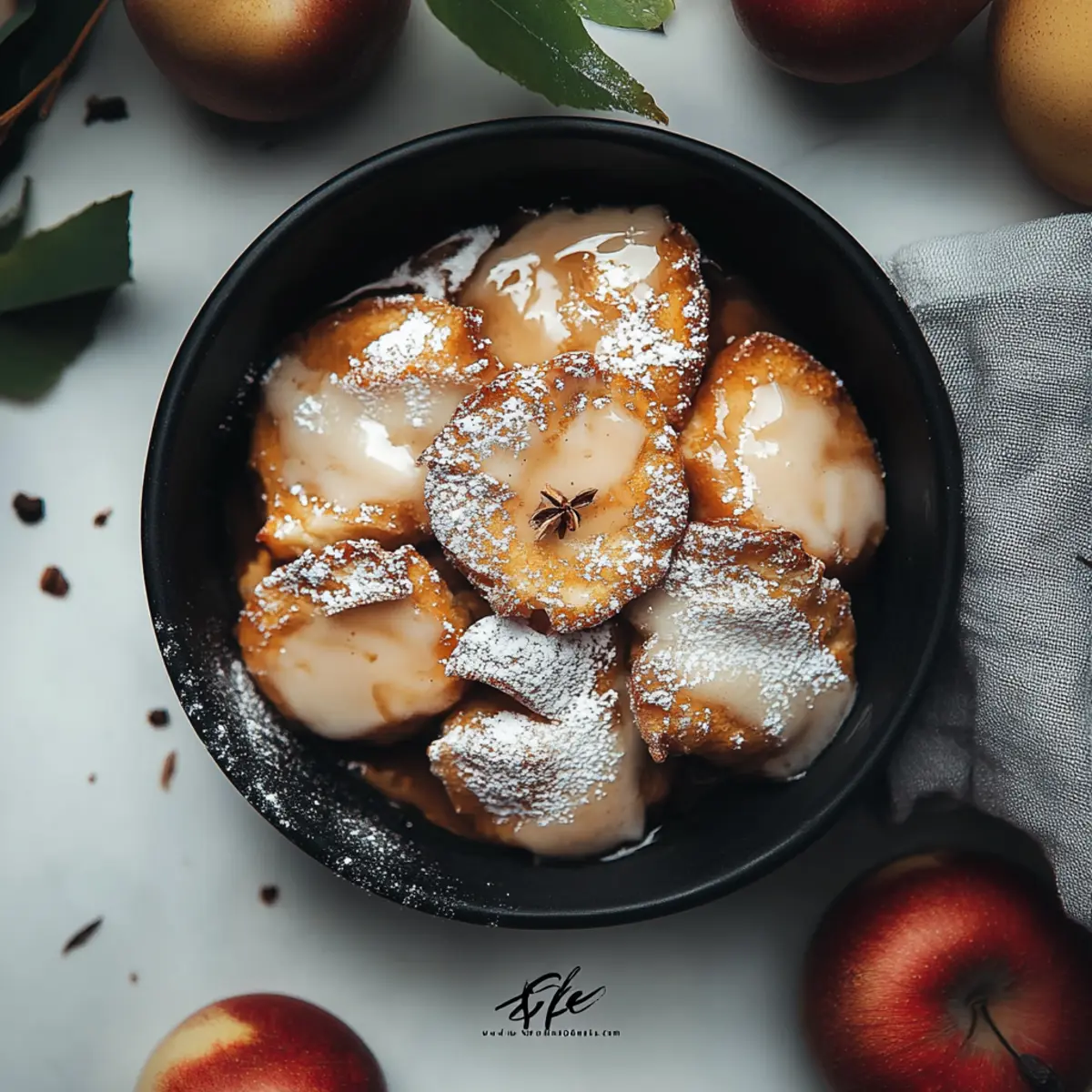 Baked Apple Fritters
