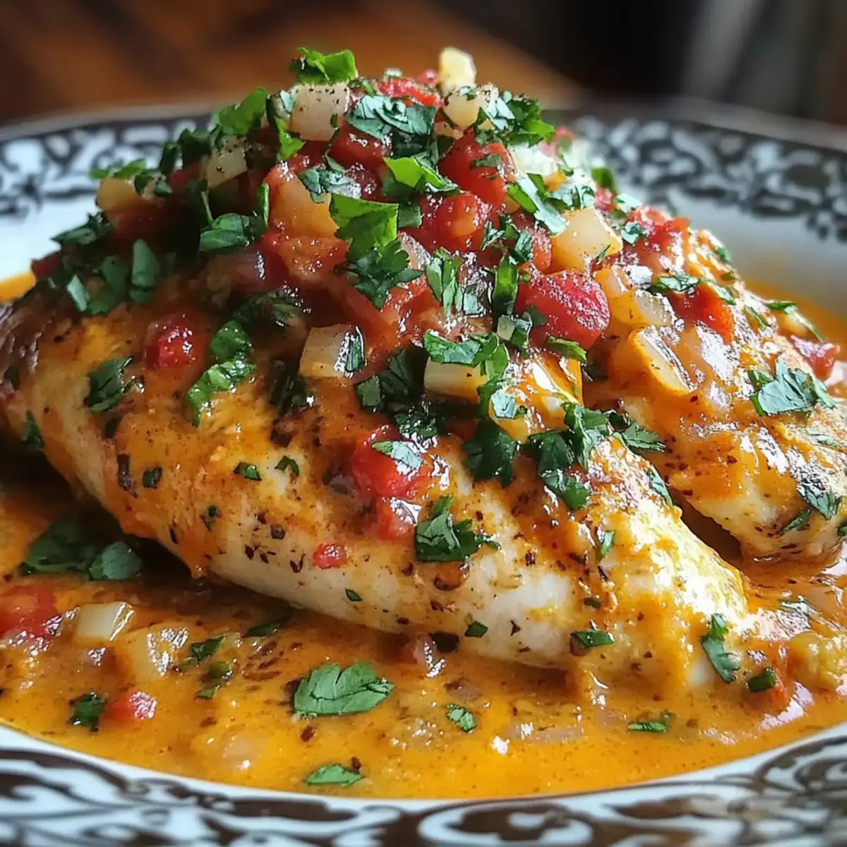 Baked Queso Chicken