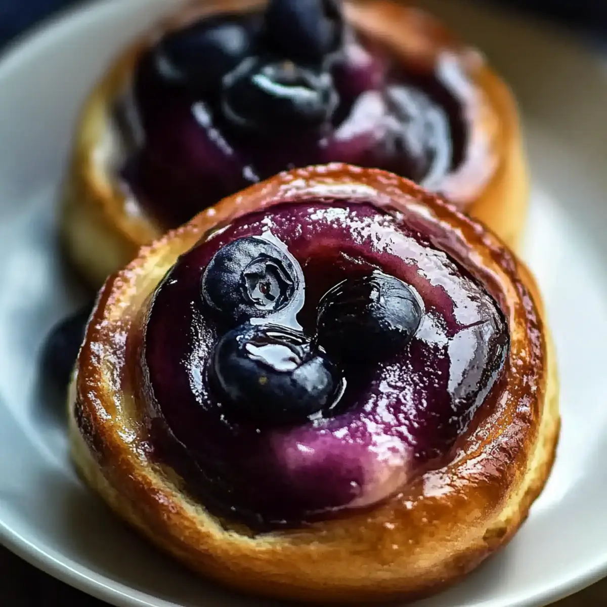 Blueberry Cinnamon Rolls