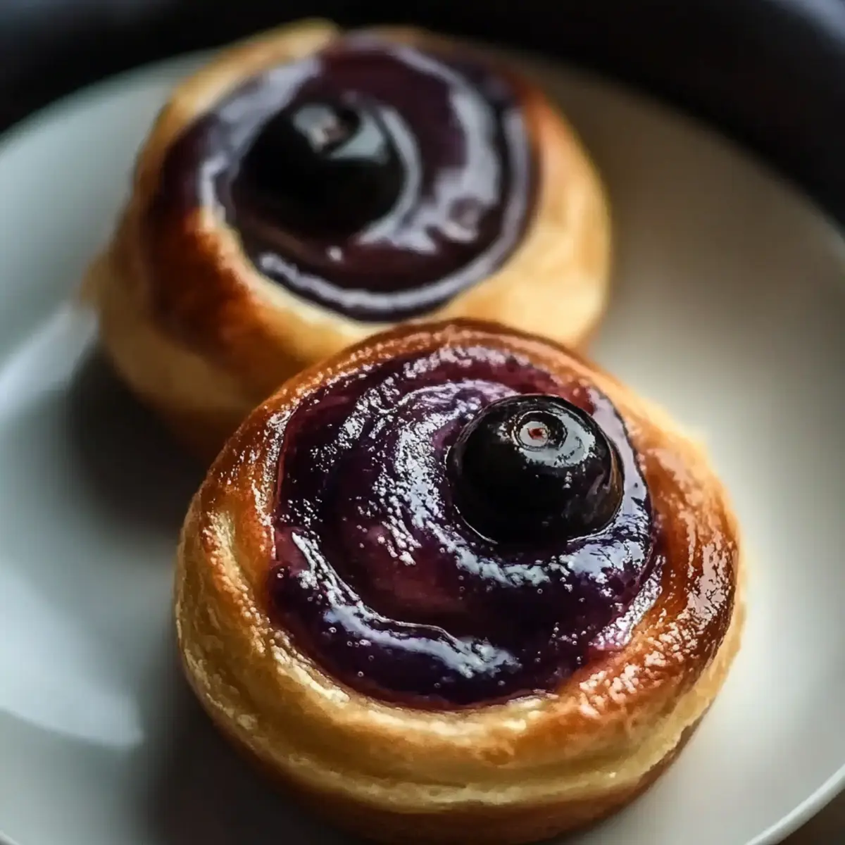 Blueberry Cinnamon Rolls
