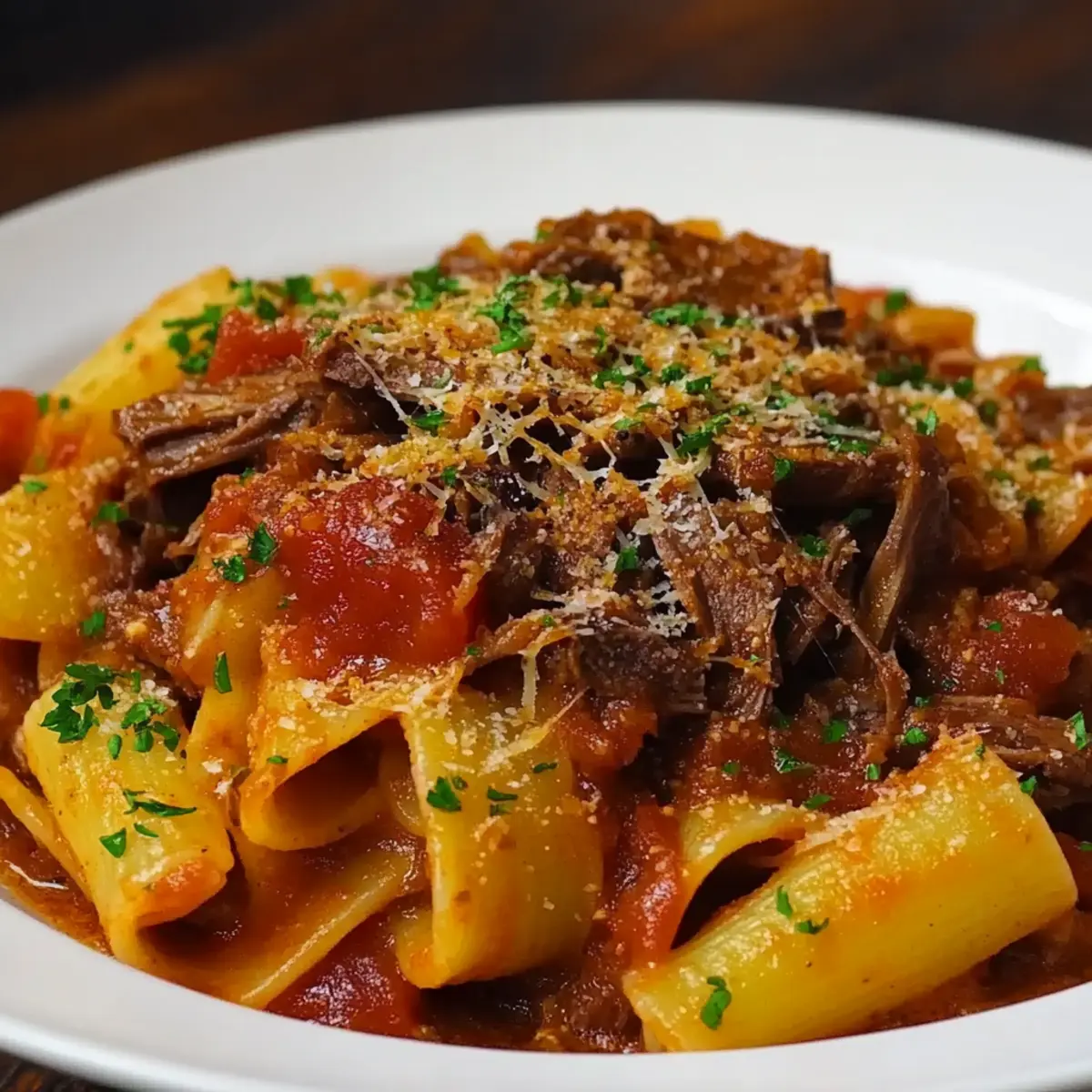 Braised Beef Pasta