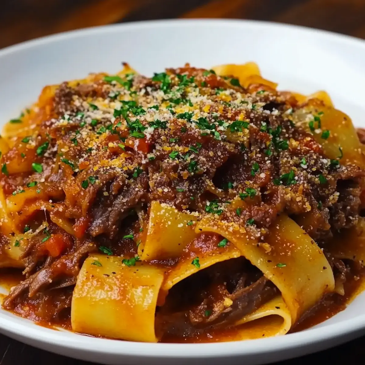 Braised Beef Pasta