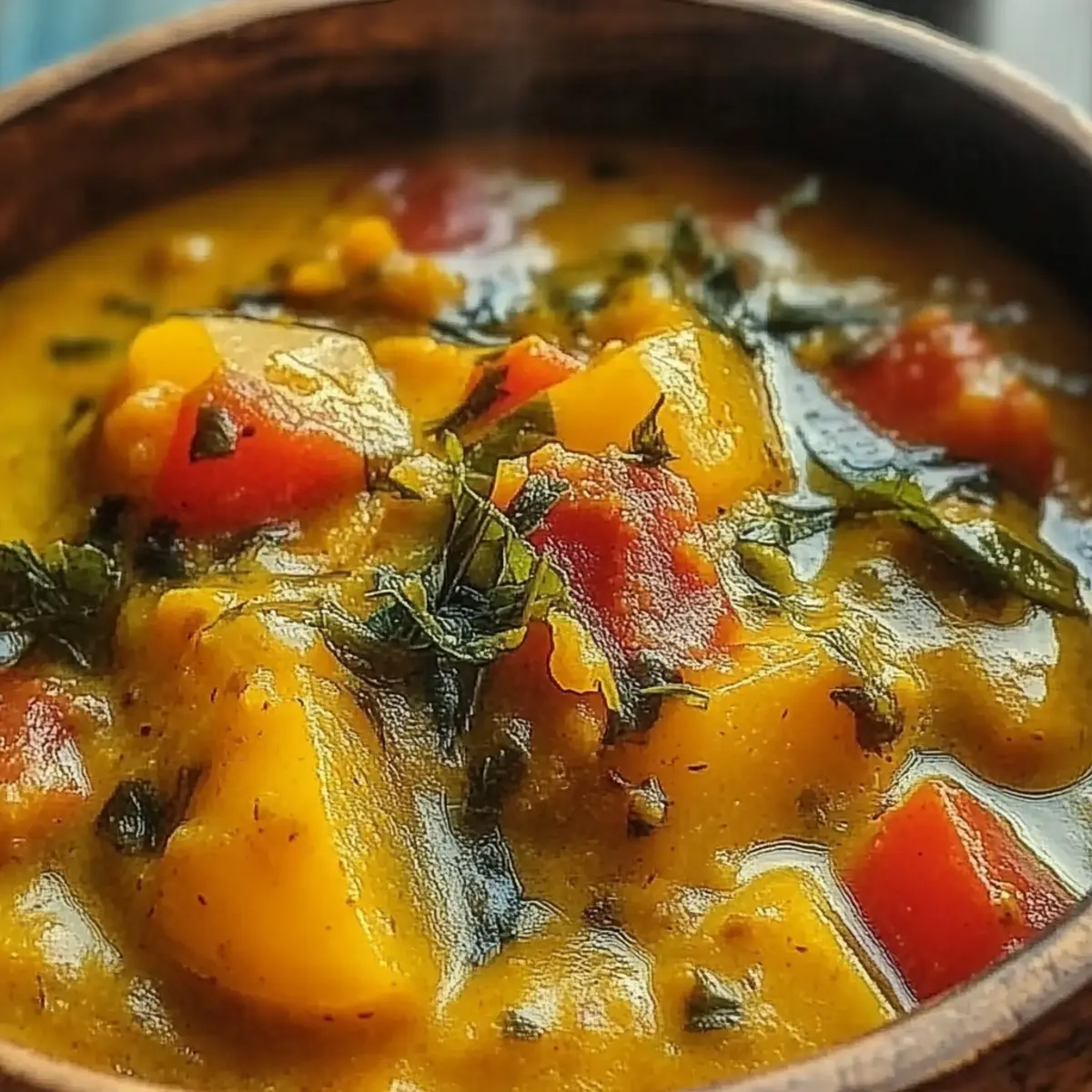 Caribbean-Style Plantain Curry