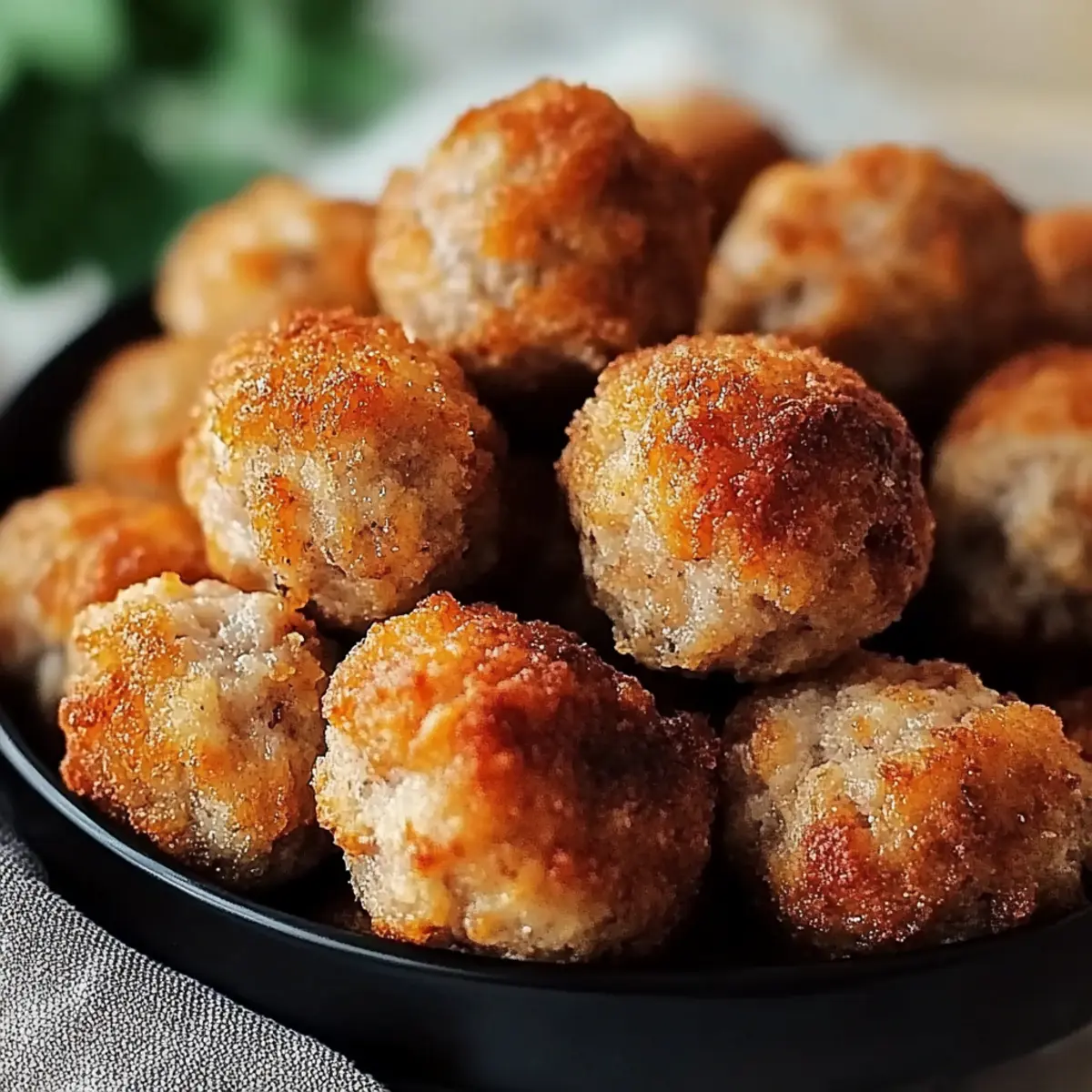 Cheddar Bay Sausage Balls