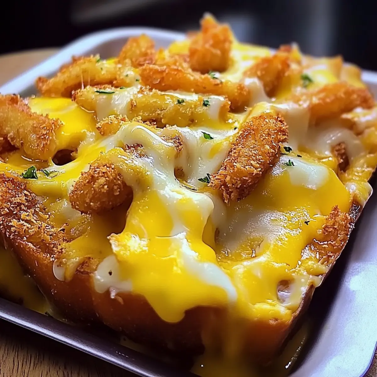 Cheesy Crispy Chicken Fries