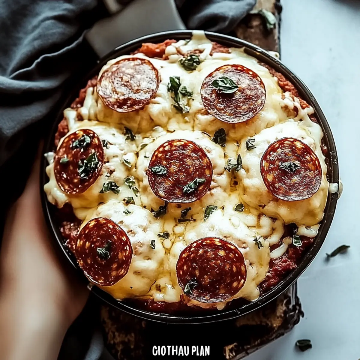 Cheesy Pepperoni Pizza Bombs