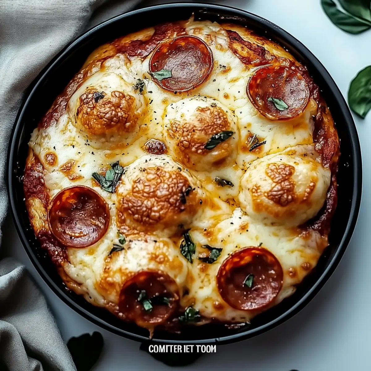 Cheesy Pepperoni Pizza Bombs