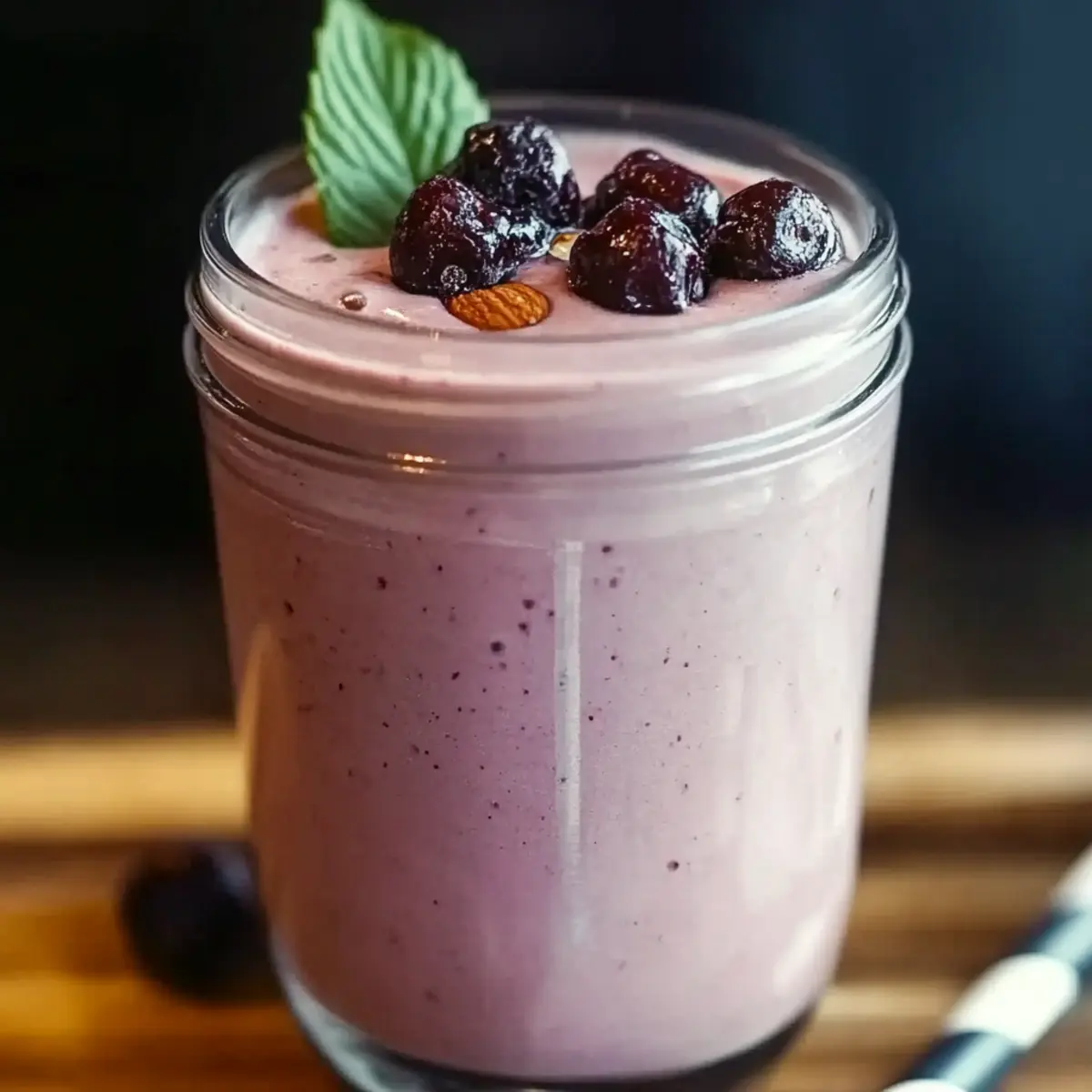 Cherry Almond Smoothie