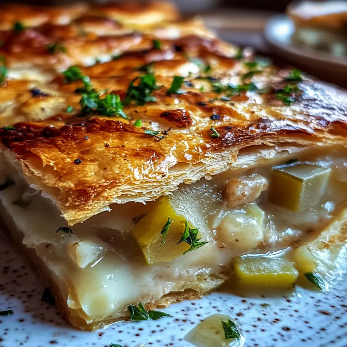 Chicken And Leek Pie