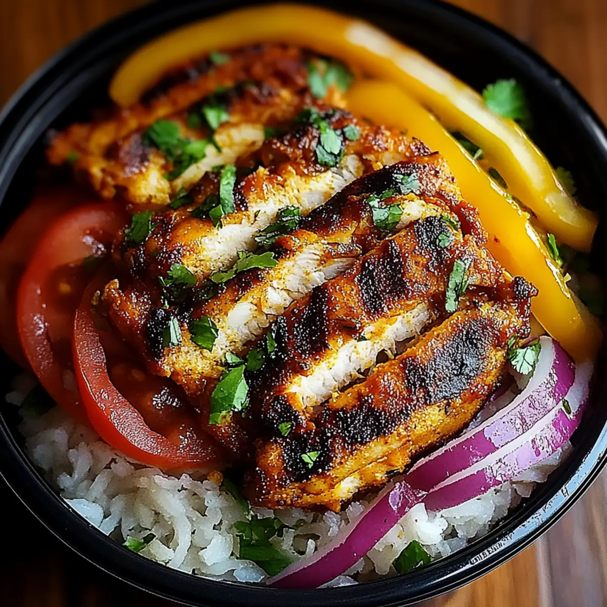 Chicken Fajita Meal Prep Bowls