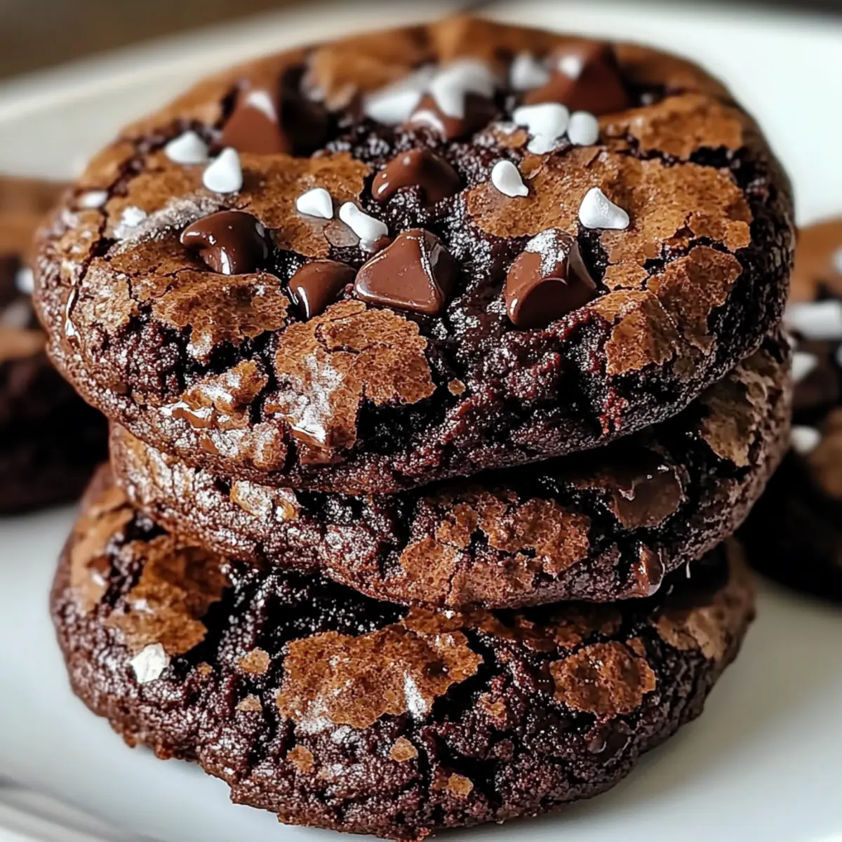 Chocolate Brownie Cookies