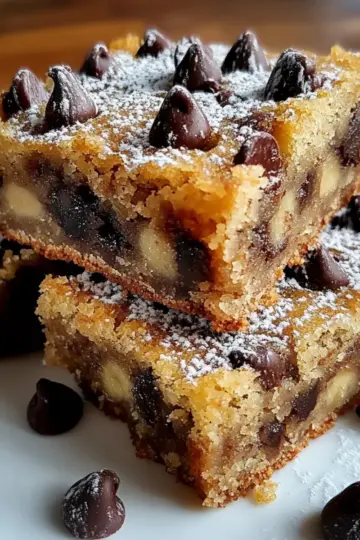 Chocolate Chip Banana Bars