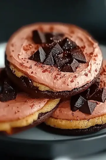 Chocolate Covered Strawberry Cookies
