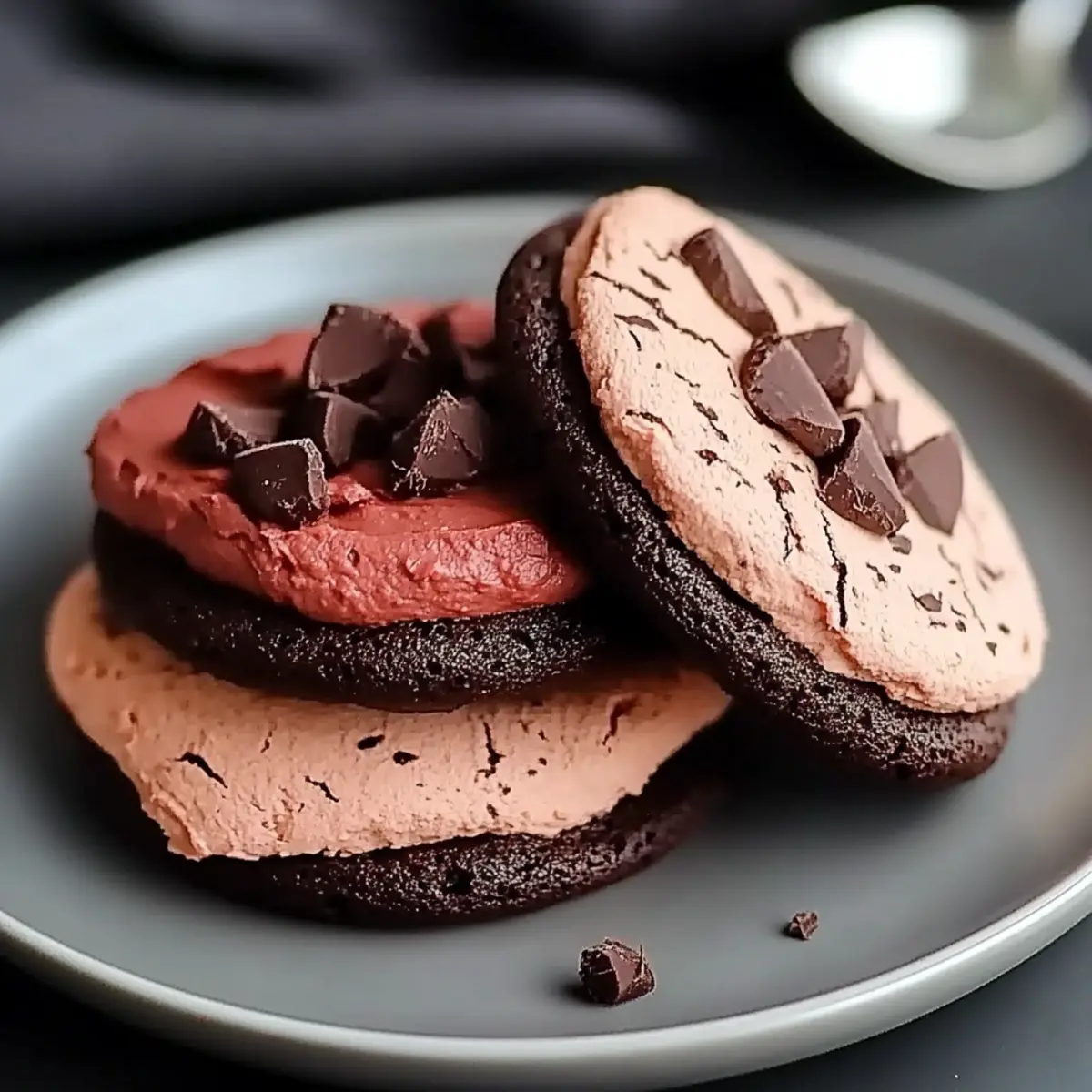 Chocolate Covered Strawberry Cookies