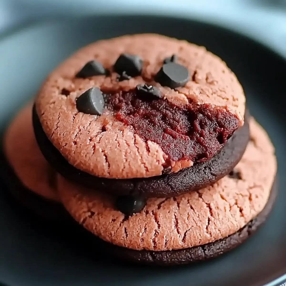 Chocolate Covered Strawberry Cookies