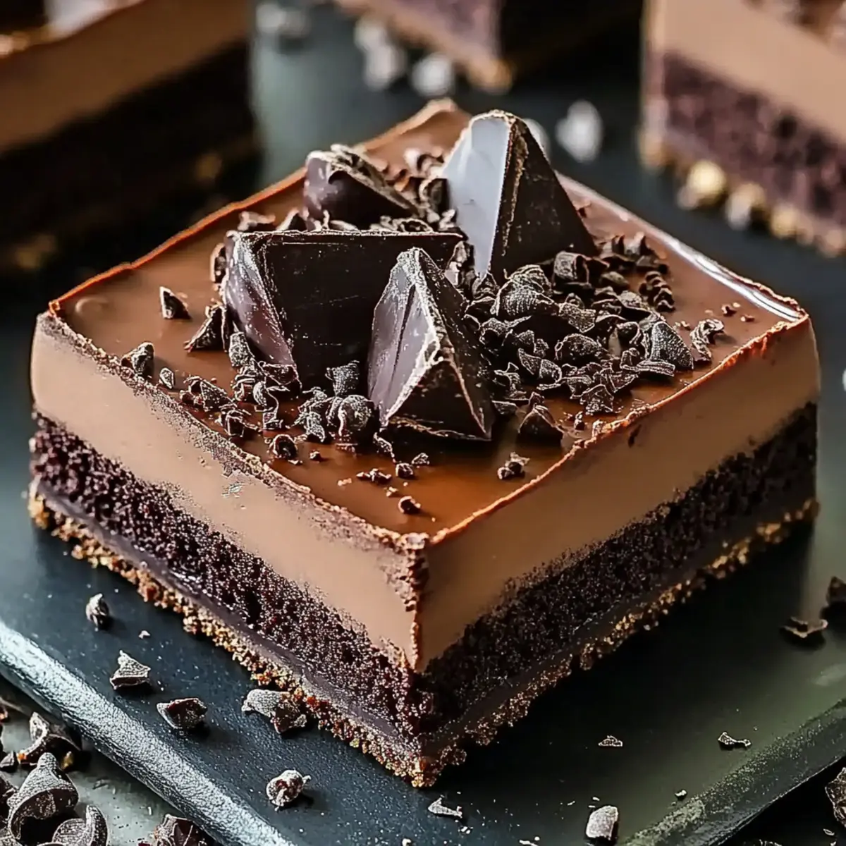 Chocolate Mousse Brownies