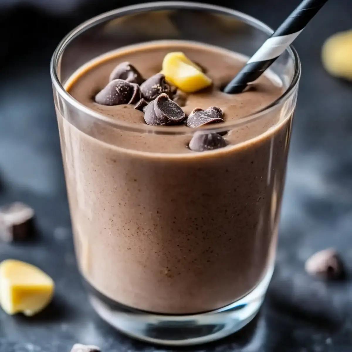 Chocolate Peanut Butter Protein Shake