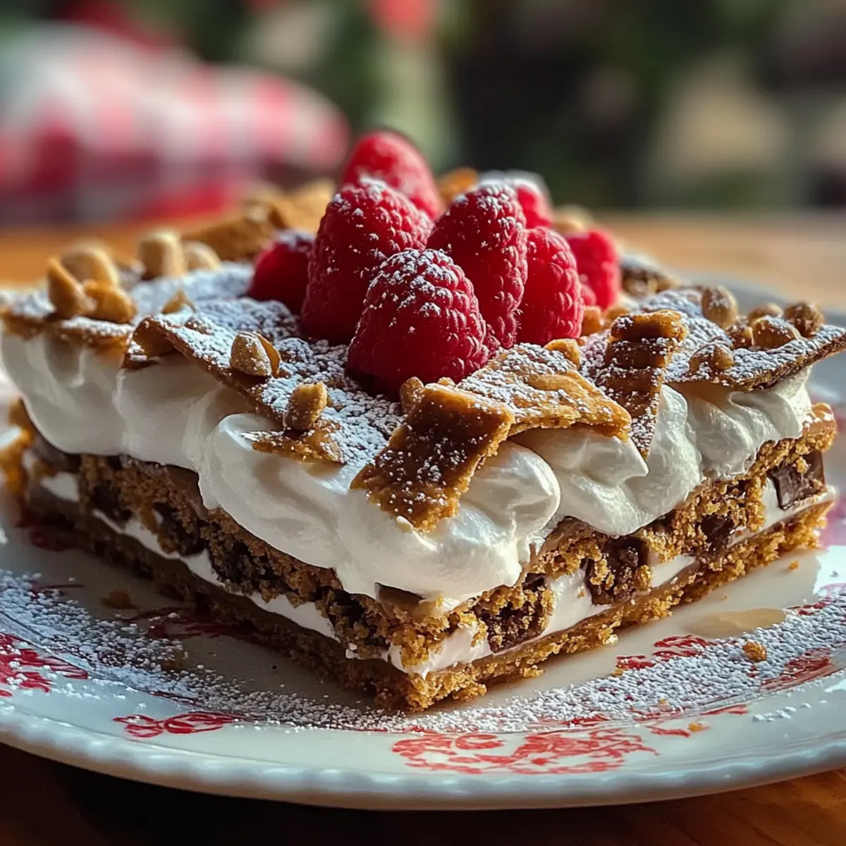 Christmas Cookie Lasagna