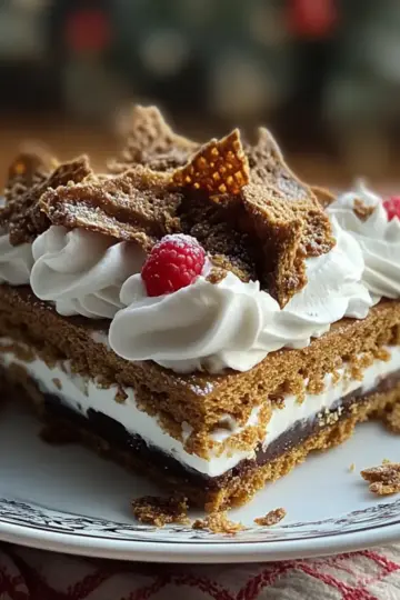 Christmas Cookie Lasagna