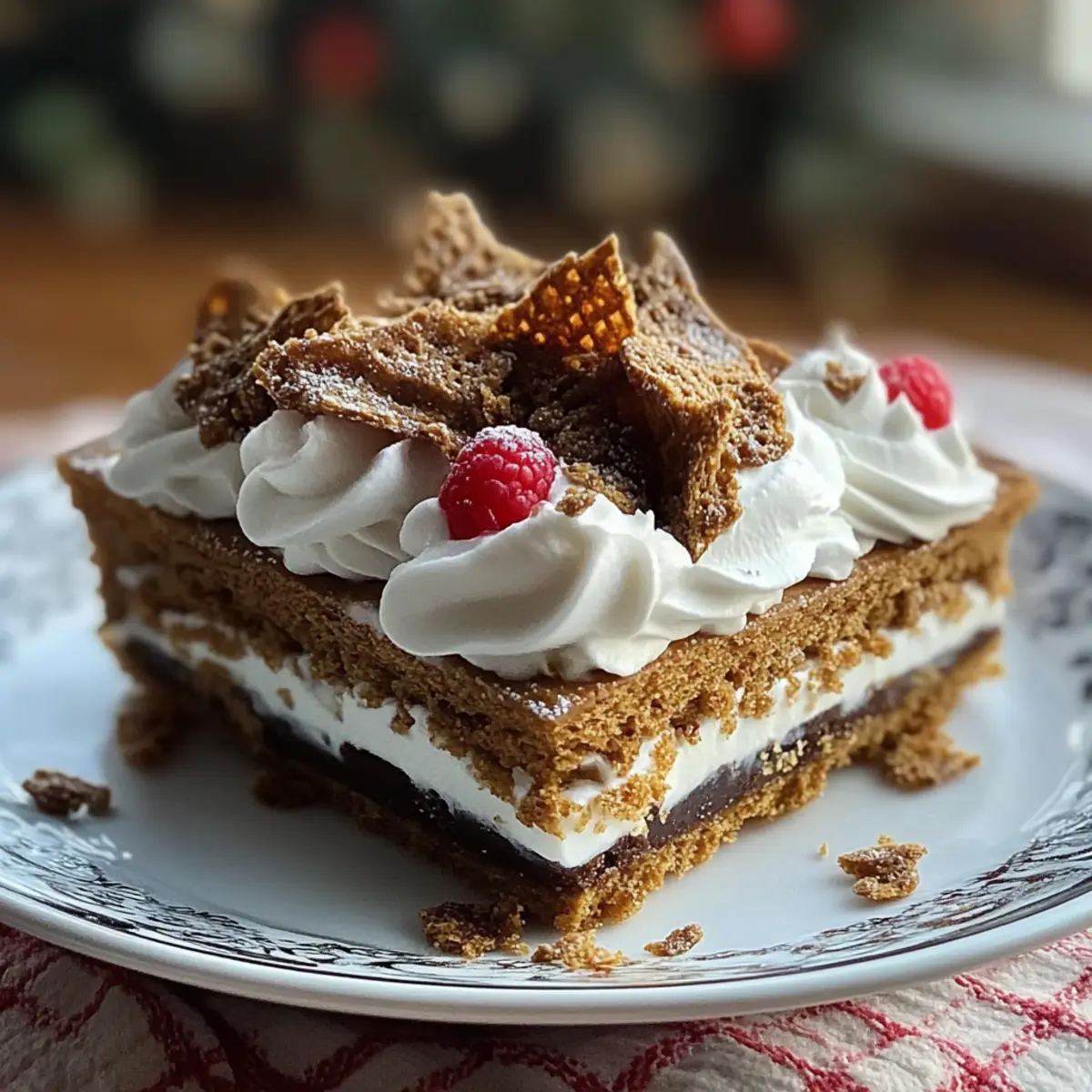 Christmas Cookie Lasagna