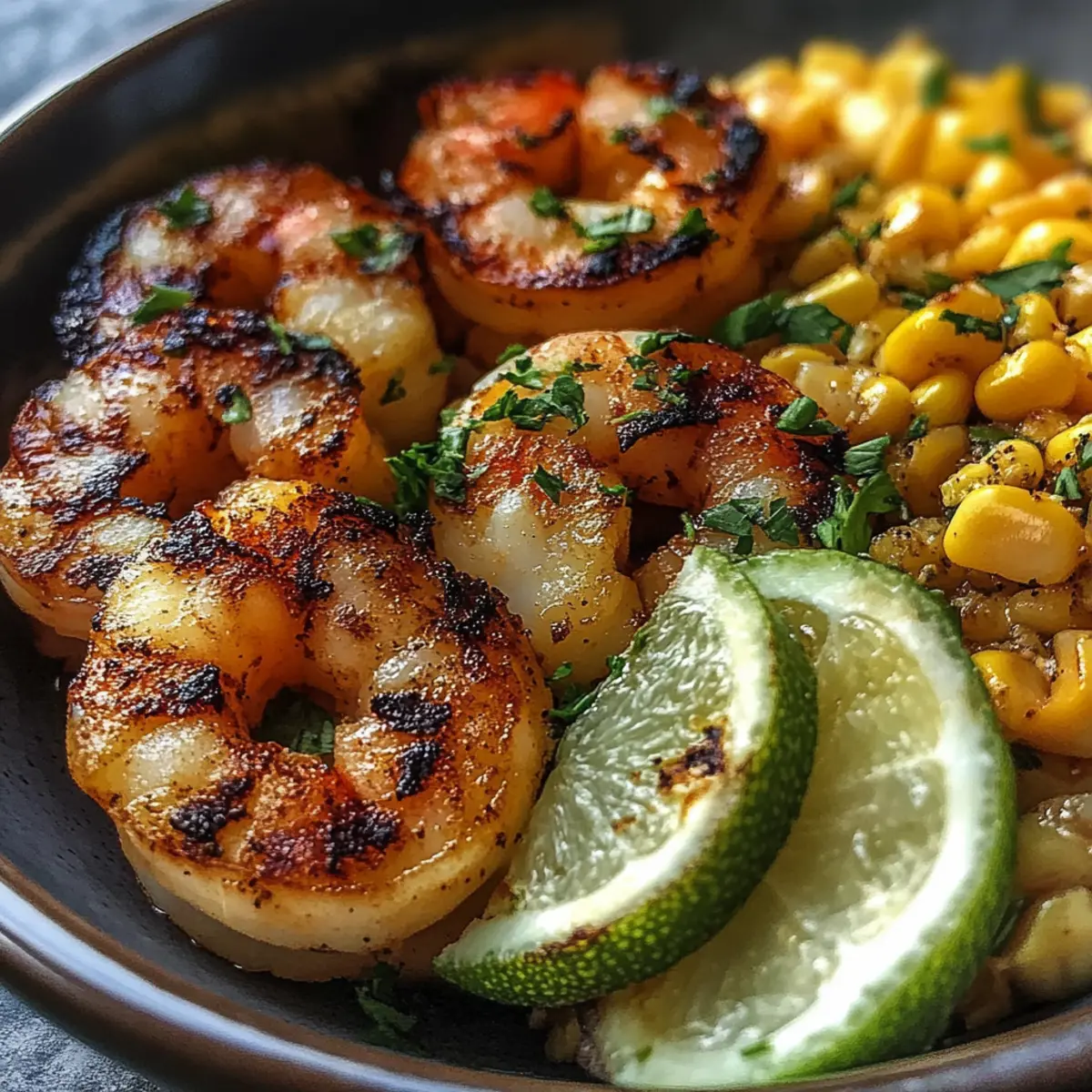 Cilantro Lime Shrimp Bowl