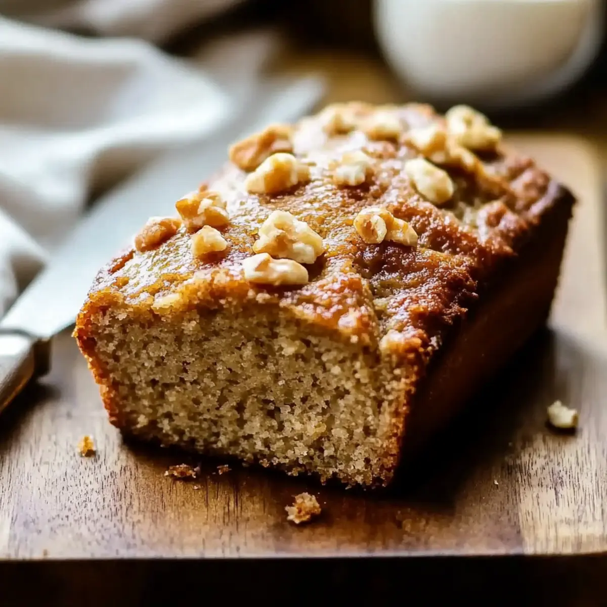 Coffee And Walnut Loaf