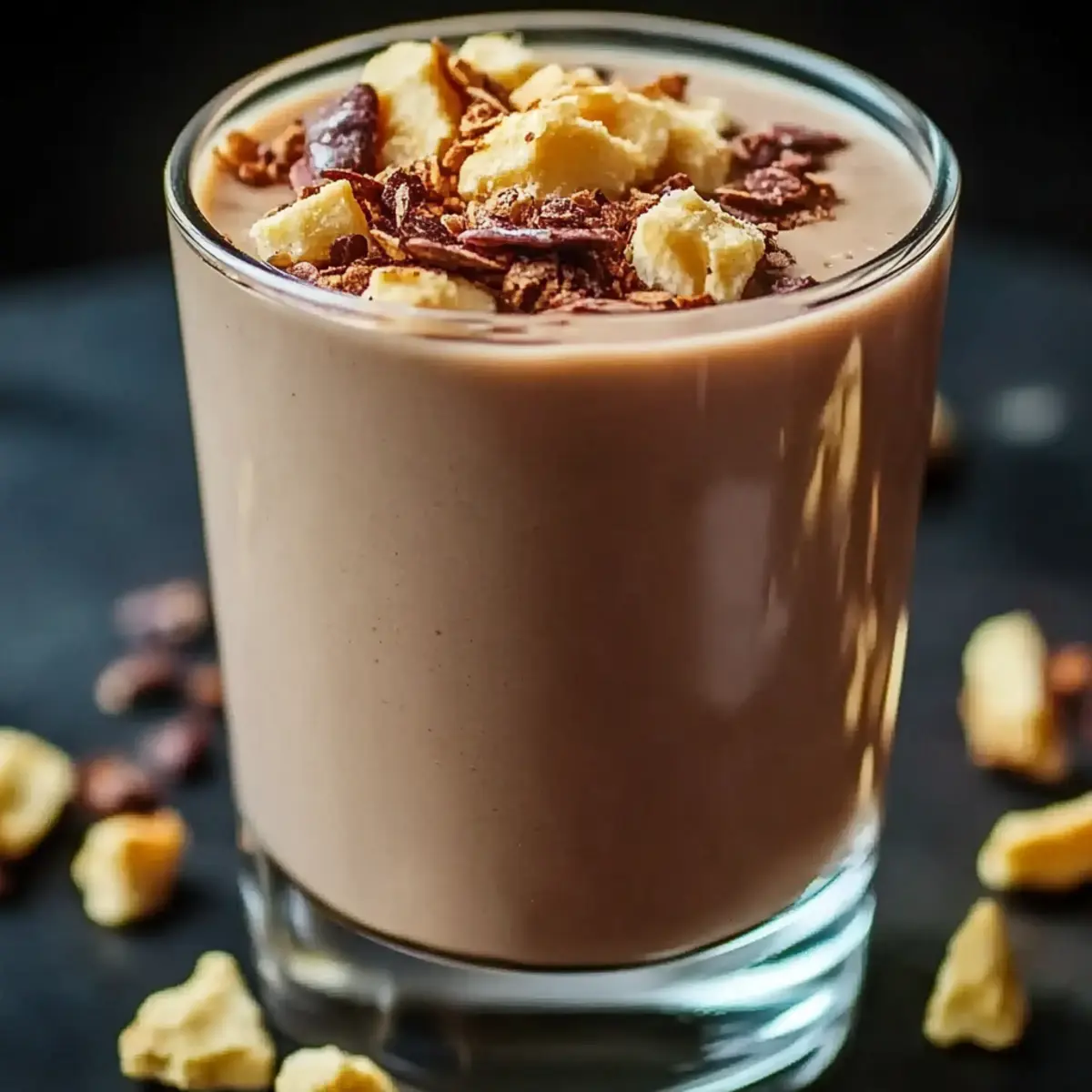 Cottage Cheese Peanut Butter Smoothie