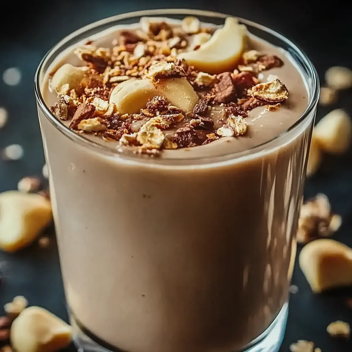 Cottage Cheese Peanut Butter Smoothie