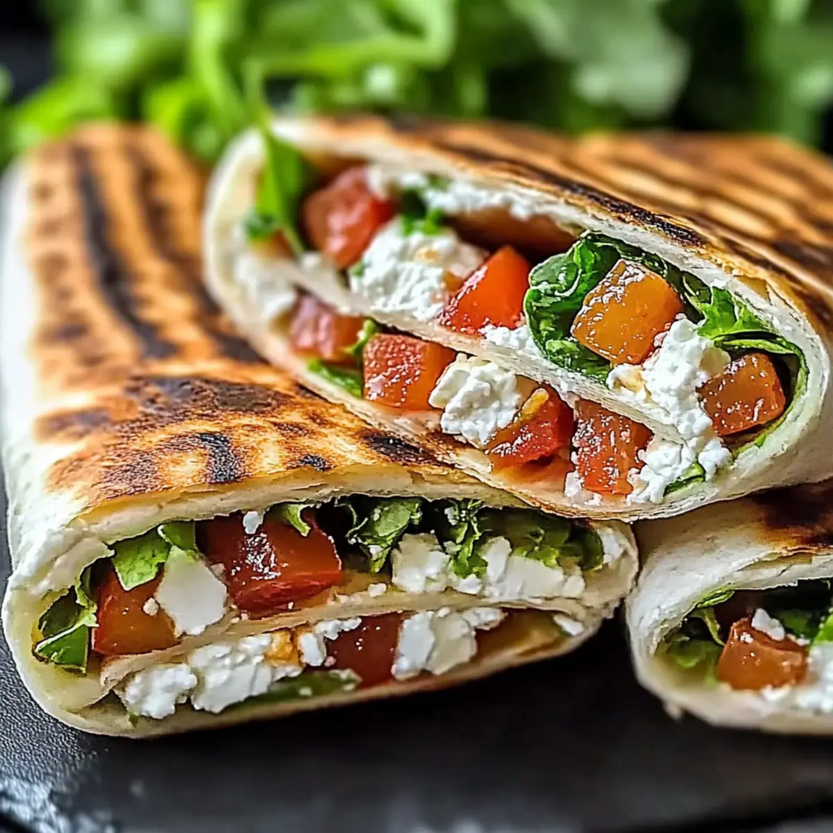 Cottage Cheese Wraps