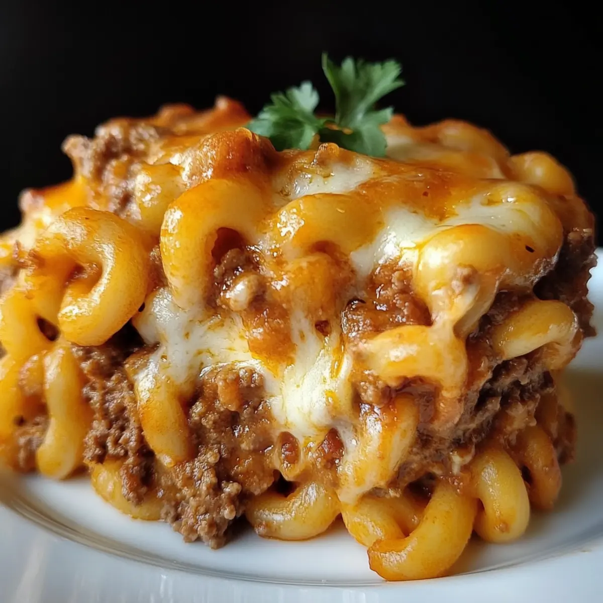 Cozy Mac and Cheese Meatloaf Casserole