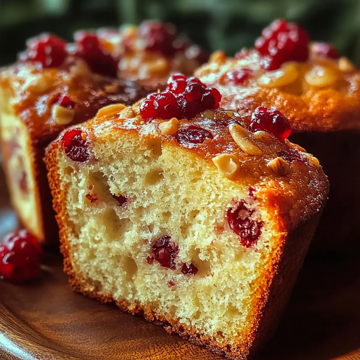Cranberry Orange Mini Loaves