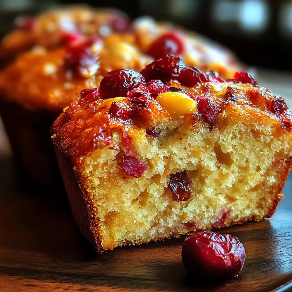 Cranberry Orange Mini Loaves