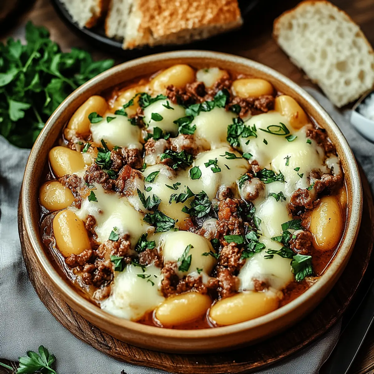 Creamy Beef and Shells