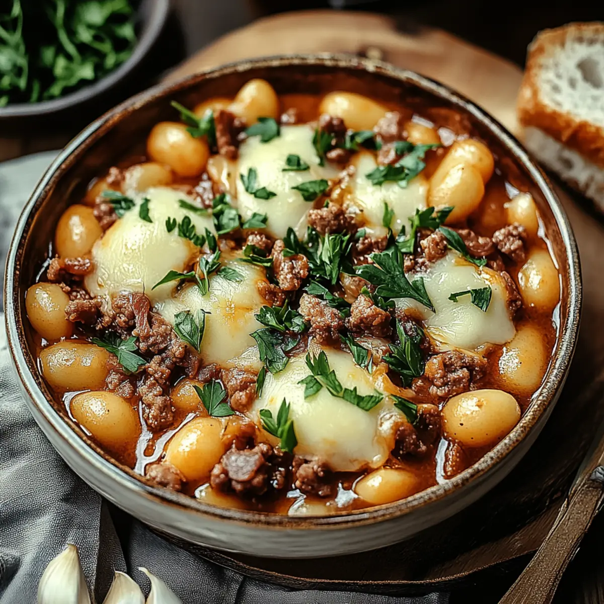 Creamy Beef and Shells