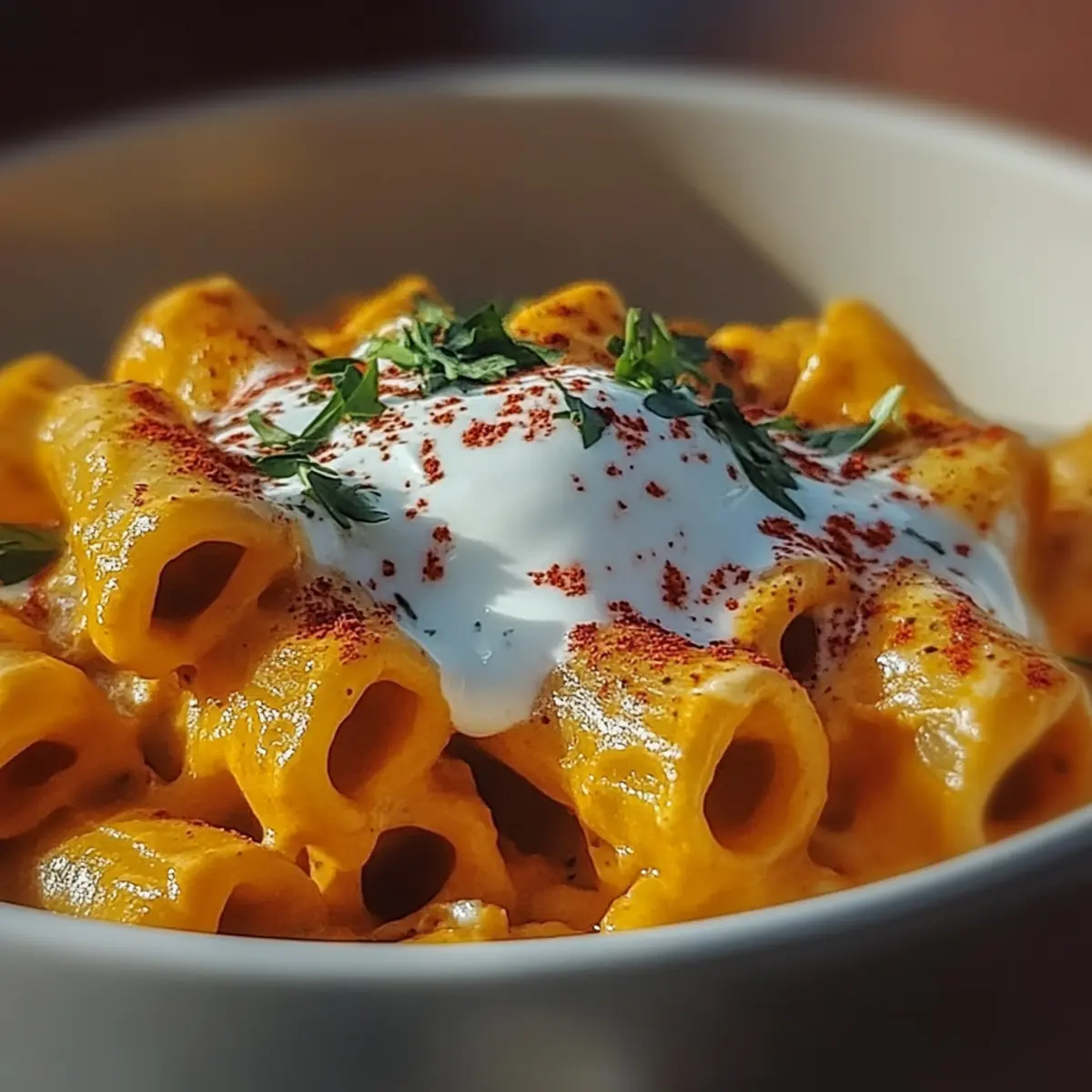 Creamy Burrata Tortiglioni