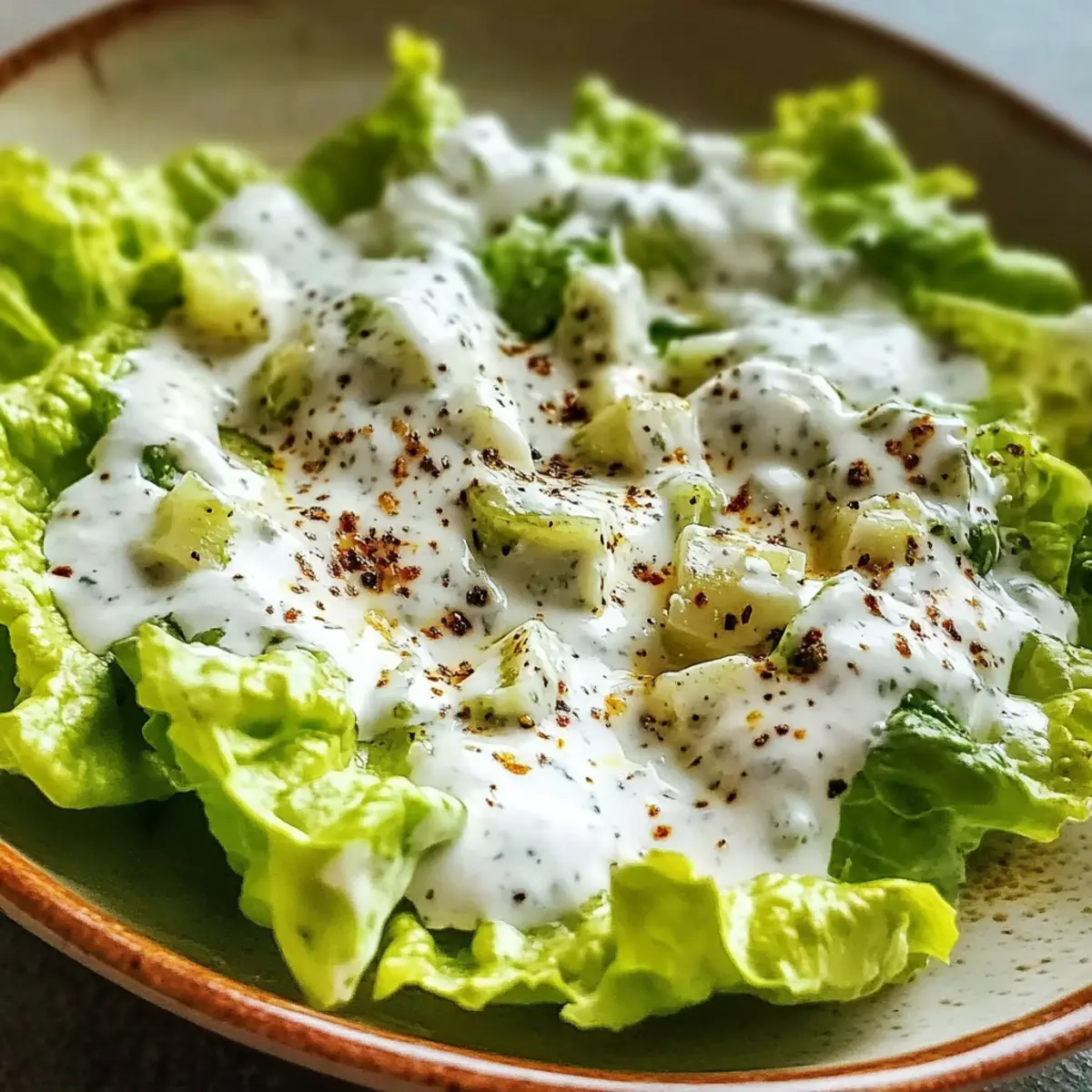 Creamy Greek Yogurt Caesar Dressing