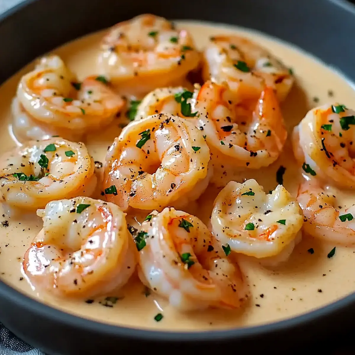 Creamy Shrimp Newburg