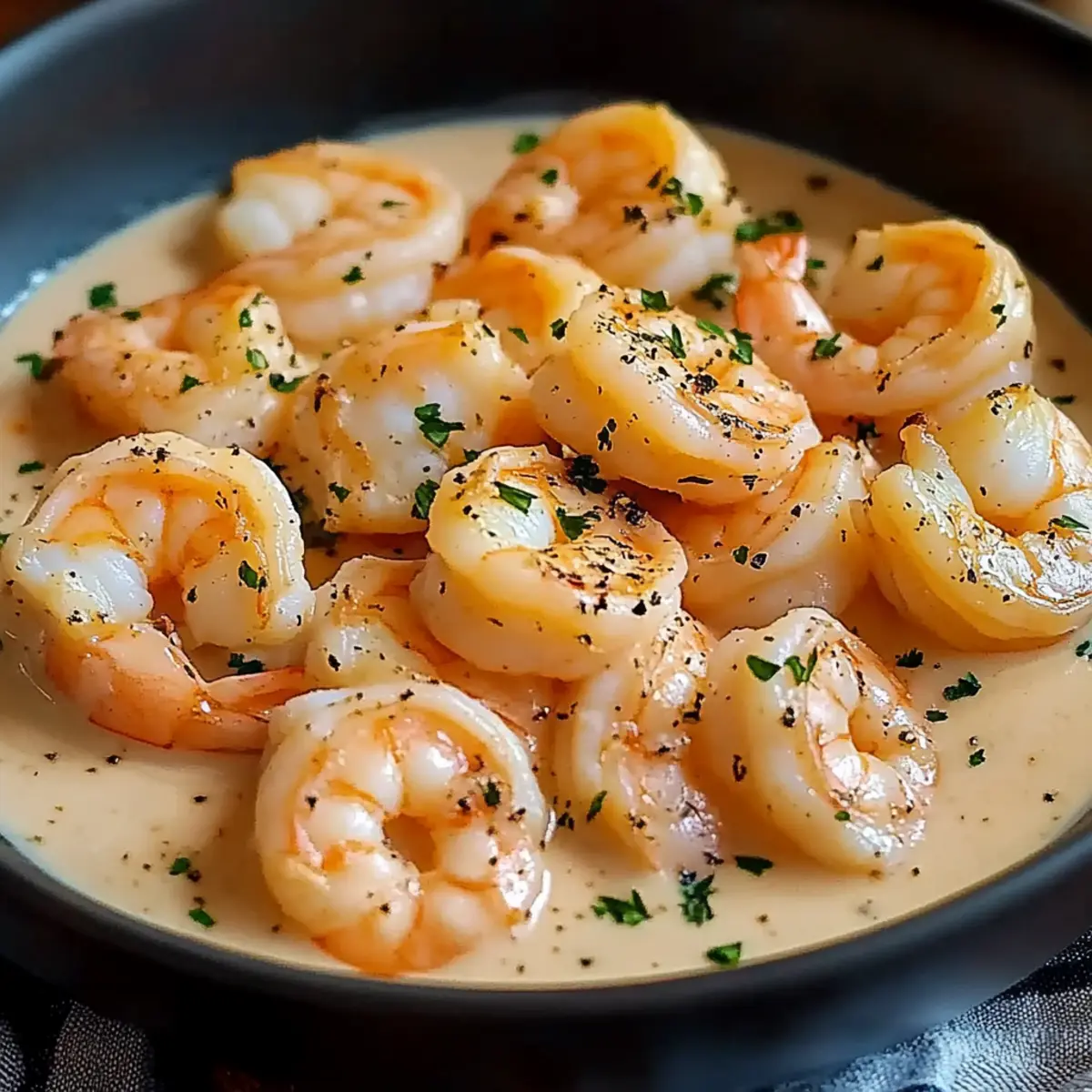 Creamy Shrimp Newburg