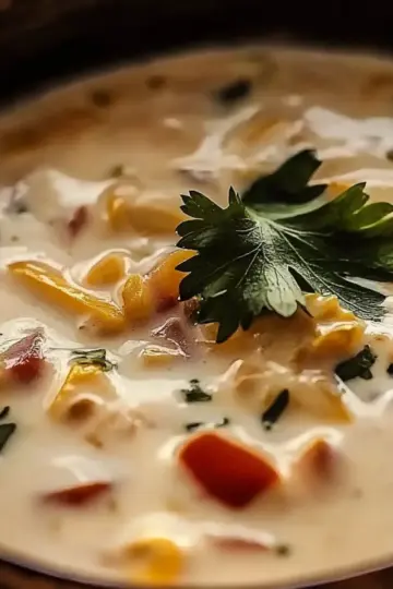 Creamy Southwestern White Chicken Chili