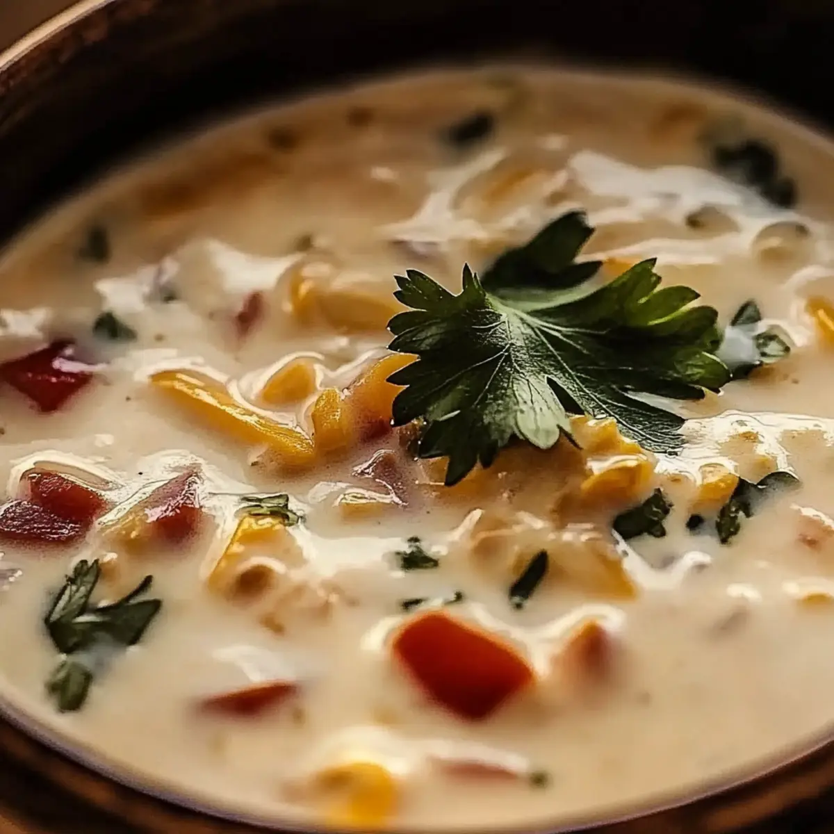 Creamy Southwestern White Chicken Chili
