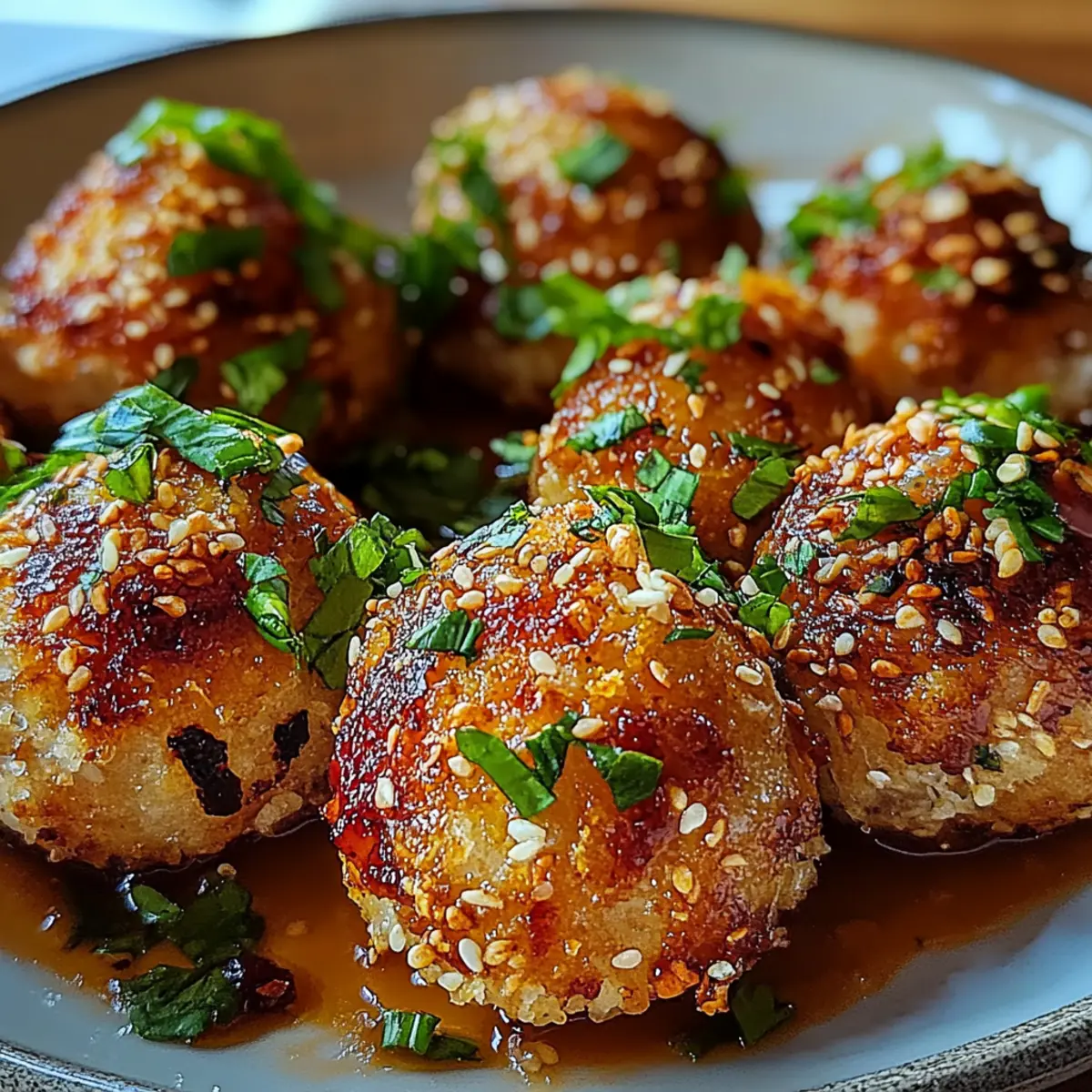 Crispy Air-Fried Tofu Balls