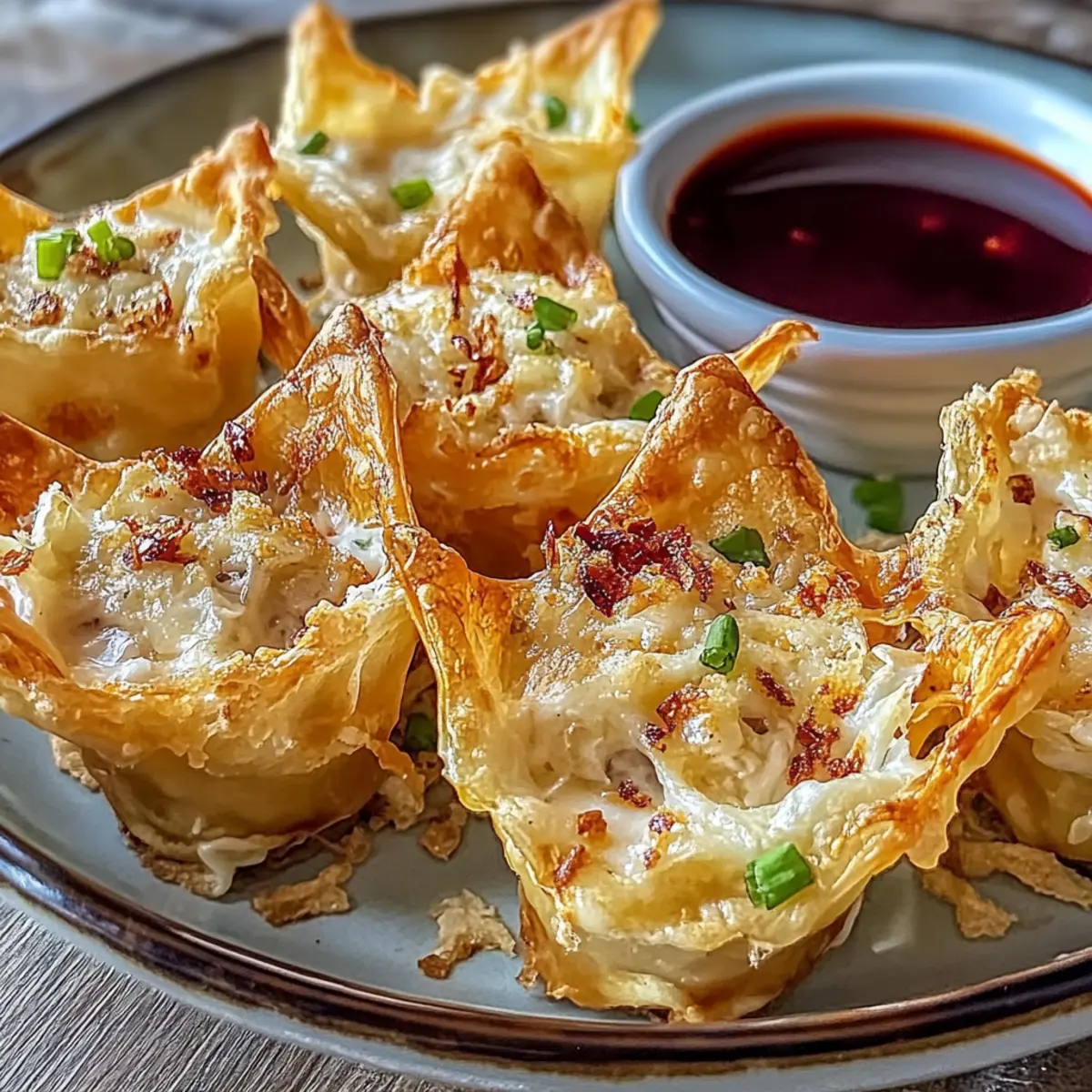 Crispy Crab Rangoon Bombs