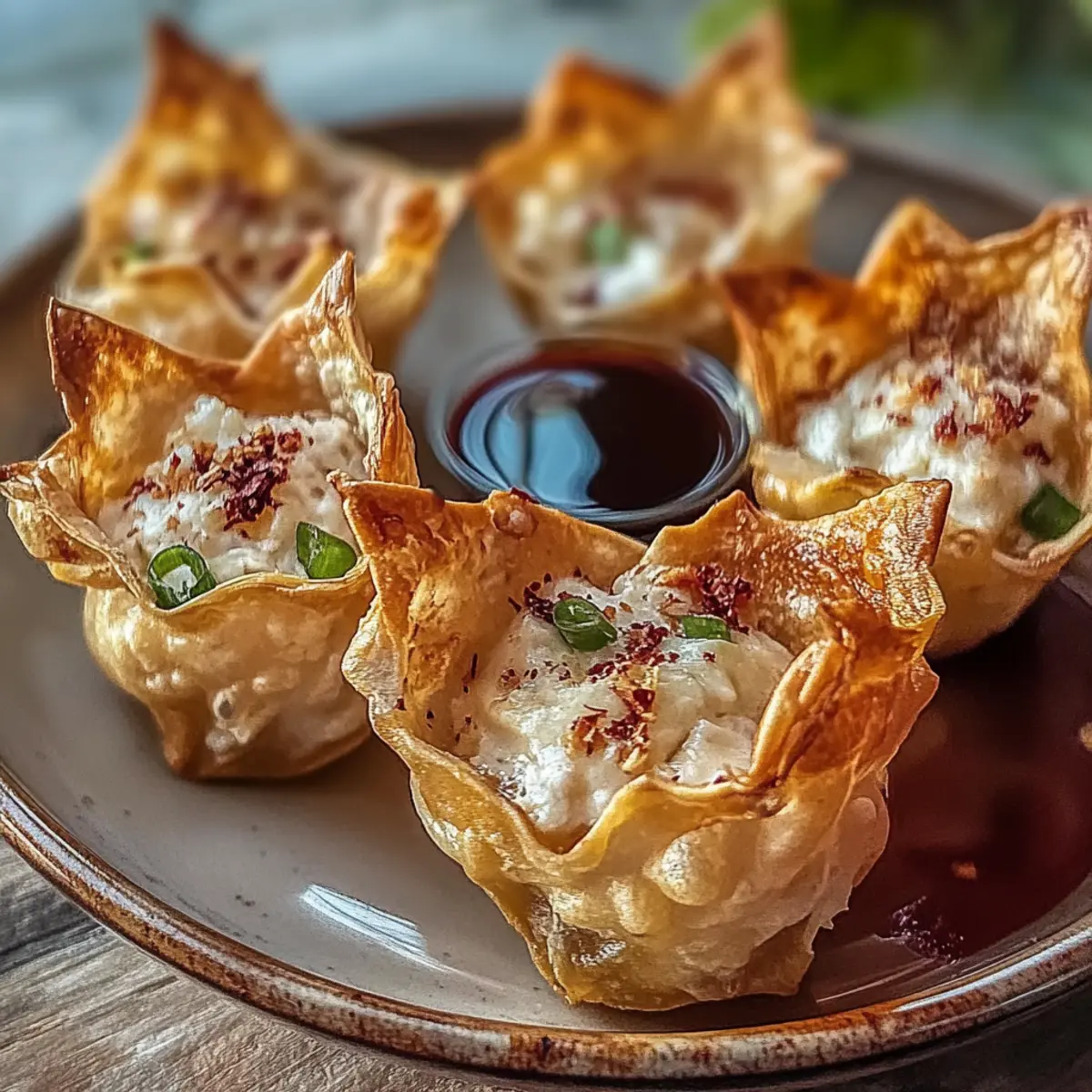 Crispy Crab Rangoon Bombs